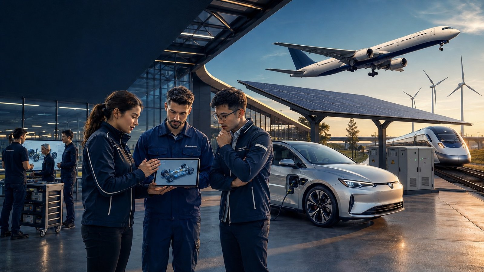 Automobile, aéronautique et ferroviaire — les univers techniques de Qantara Talents
